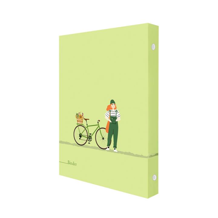 دفتر کلاسوری 100 برگ پدیده نقش مدل 6 حلقه طرح آنشرلی